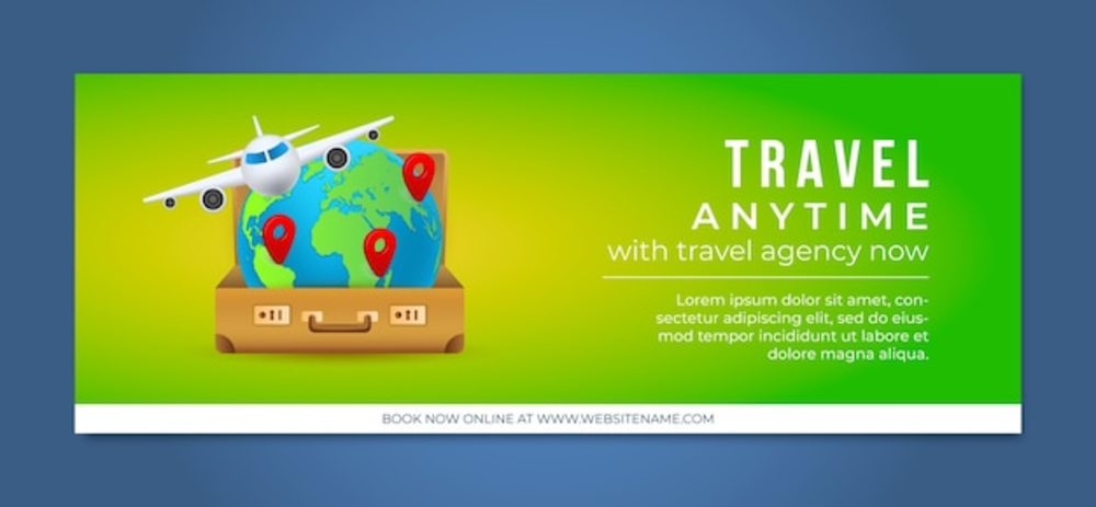 旅行社業務社交媒體封面模板指南 票務代理