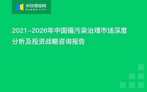 2021-2026年中國(guó)鎘污染治理市場(chǎng)深度分析及投資戰(zhàn)略咨詢報(bào)告